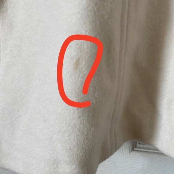 Calvin Klein white cream double single breasted pea coat trench coat soft sz 4 - Picture 5 of 16